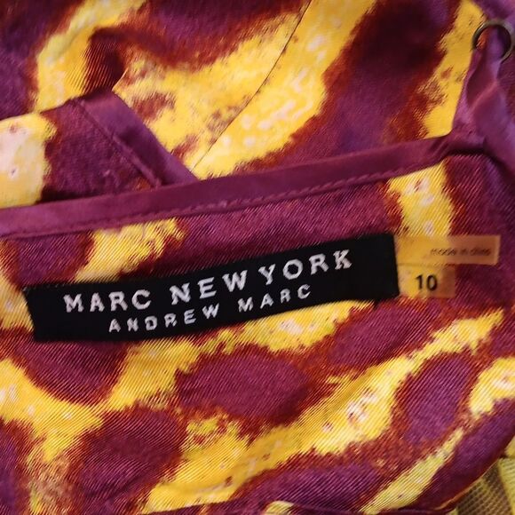 Marc New York Andrew Marc. Silk, Boho, Avant Garde - Picture 9 of 12